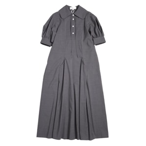 ENFOLD(ե) SQUARE-SLEEVES DRESS