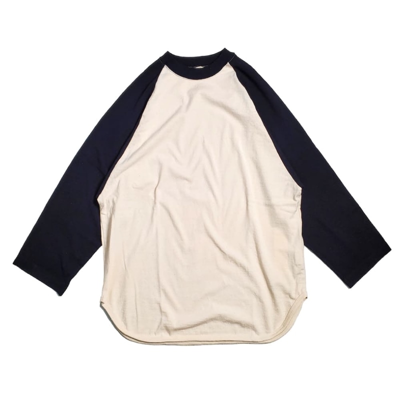 SALEblurhms(֥顼ॹ) Co/Silk Nep Baseball Raglan Tee