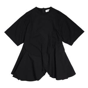 ENFOLD(ե) PETAL-HEM T-SHIRT