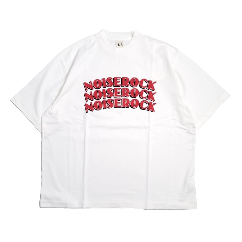 blurhmsROOTSTOCK(֥顼ॹ롼ĥȥå) NOISE ROCK Print Tee WIDE