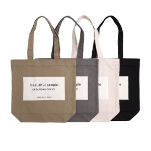 beautiful people(ӥ塼ƥեԡץ) SDGs name tag tote bag