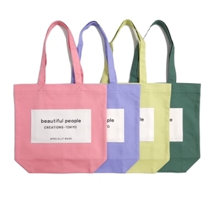 beautiful people(ӥ塼ƥեԡץ) SDGs name tag tote bag