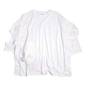 ENFOLD(ե) HOLE T-SHIRT