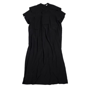 ENFOLD(ե) A-LINE HIDDEN ARM DRESS