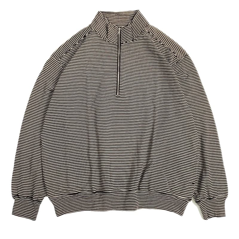 blurhms(֥顼ॹ) C/NAPP Border Half-zip
