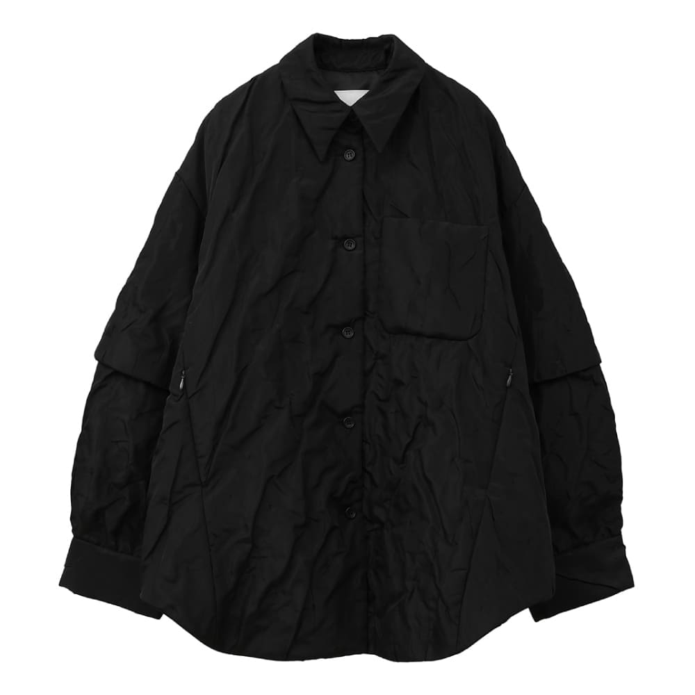CLANE(クラネ) PADDED CRUMPLY SHIRT JACKET