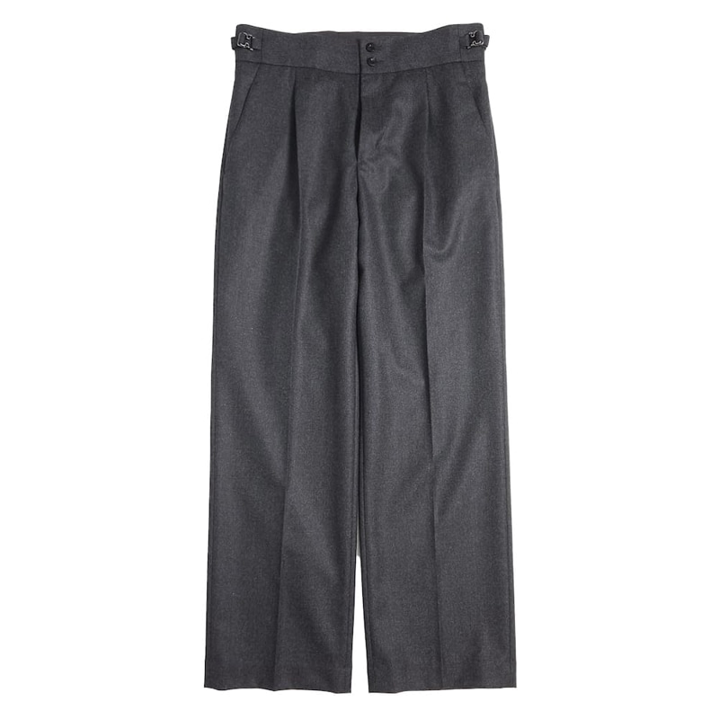 IRENISA(˥) ONE TUCKS STRAIGHT PANTS