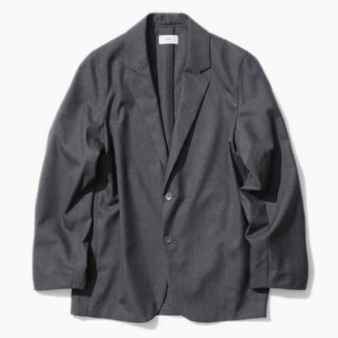 ATON(ȥ) WOOL TROPICAL TAILORED JACKET