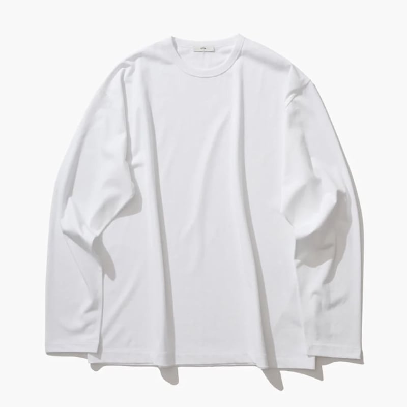 ATON(ȥ) DRY COTTON JERSEY L/S T-SHIRT