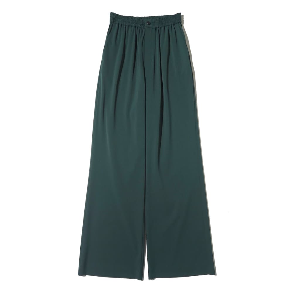 HYKE(ハイク) STRETCH WIDE LEG PANTS