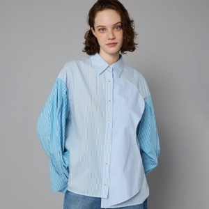 HeRIN.CYE(إɥåȥ) Wave motif big shirt
