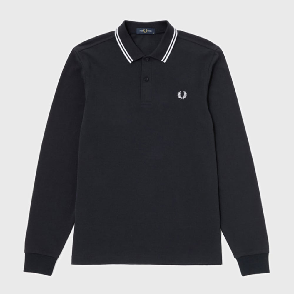 FRED PERRY／ピーコート（Ｌ）ネイビー　ダブルボタン　フレッドペリー 0-