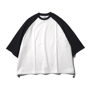 is-ness(ͥ) BALLOON RAGLAN SLEEVE T-SHIRT