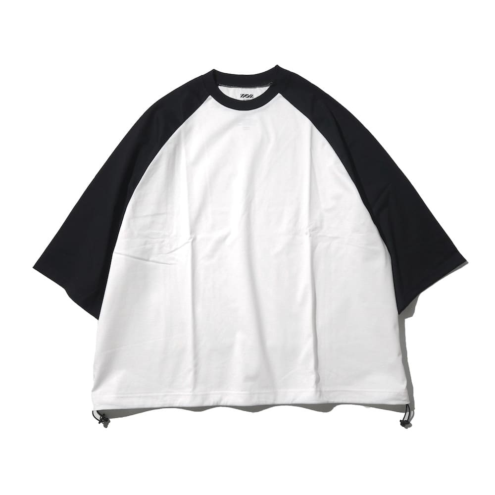 is-ness(イズネス) BALLOON RAGLAN SLEEVE T-SHIRT