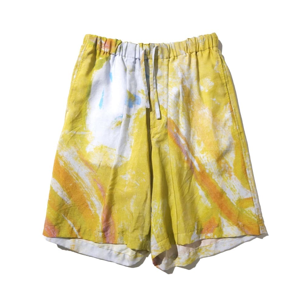 YOKE(ヨーク) FLOWER PRITNED EASY SHORTS