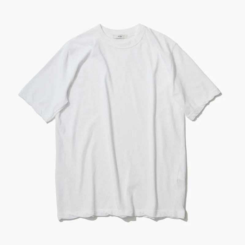 ATON(ȥ) FRESCA SINGLE JERSEY SATNDARD T-SHIRT