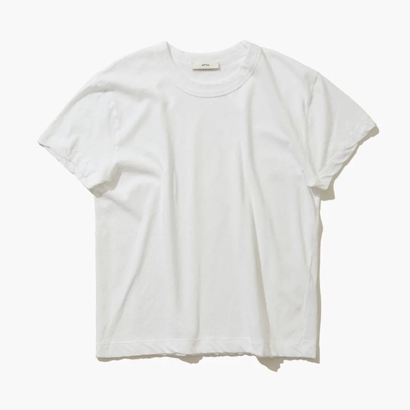 ATON(ȥ) FRESCA SINGLE JERSEY COMPACT T-SHIRT