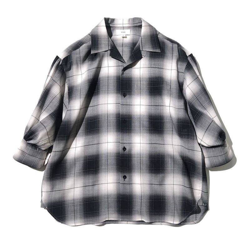 ENFOLD(エンフォルド) MIX FABRIC WAVE SHIRT - COLDBECK ONLINE