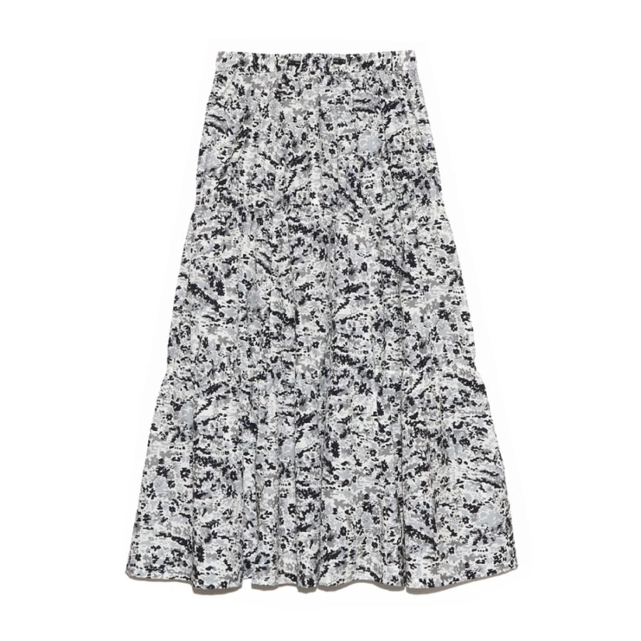 THE NORTH FACE PURPLE LABEL(ザノースフェイスパープルレーベル) Flower Printed Field Tiered Skirt