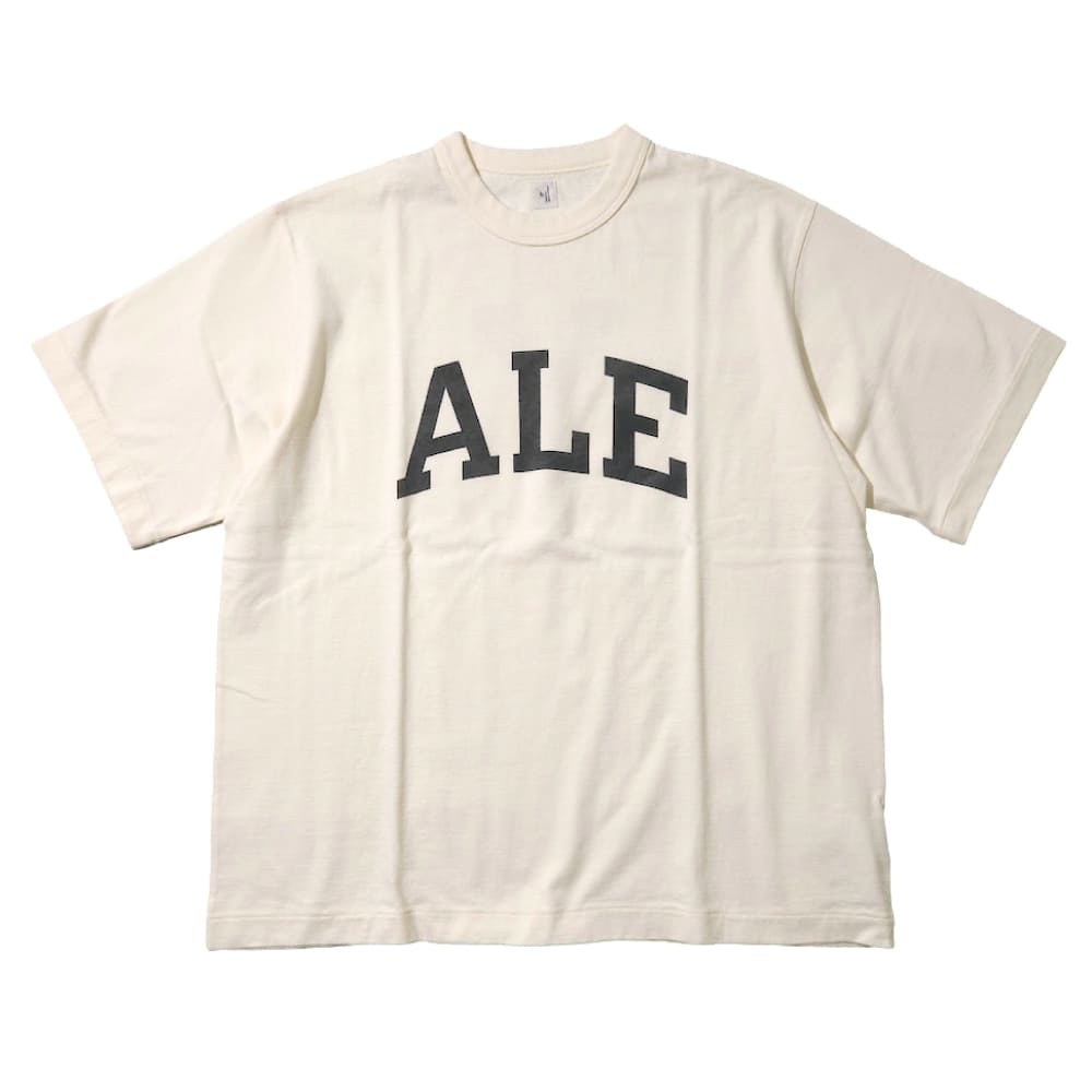 blurhmsROOTSTOCK(ブラームスルーツストック) ALE-Y 88/12 Print Tee WIDE