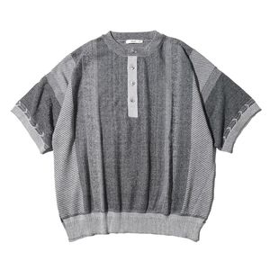 YASHIKI(䥷) Fumon Henley Knit