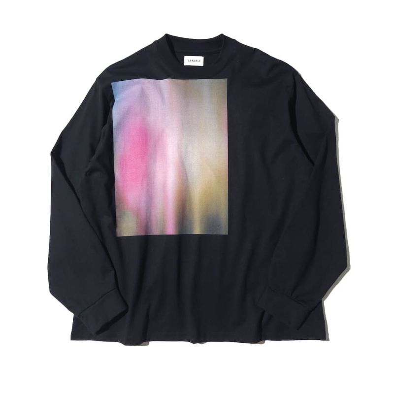 TANAKA(ʥ) THE LONG SLEEVE TEE - BLACK