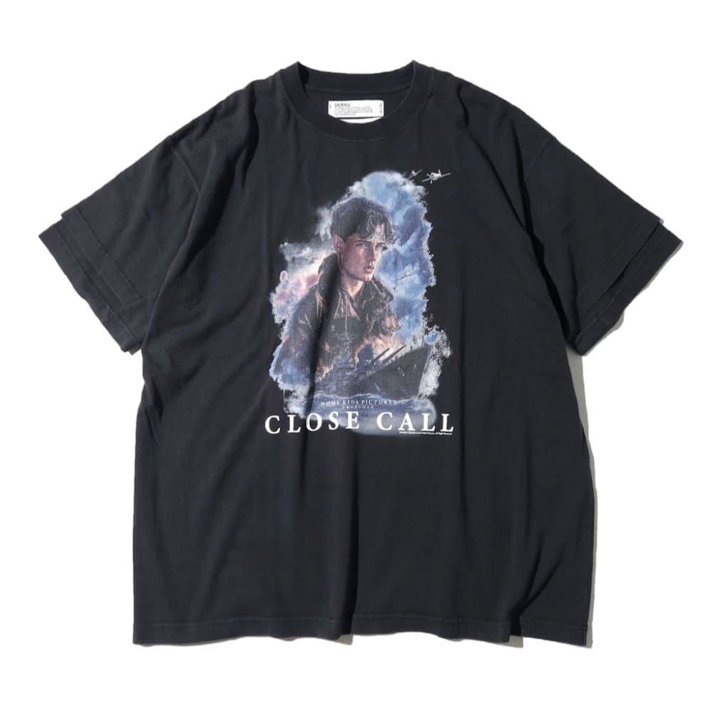 DAIRIKU ダイリク Rotten Hole Damage Tee 黒 F DAIRIKU - 【残り一点】