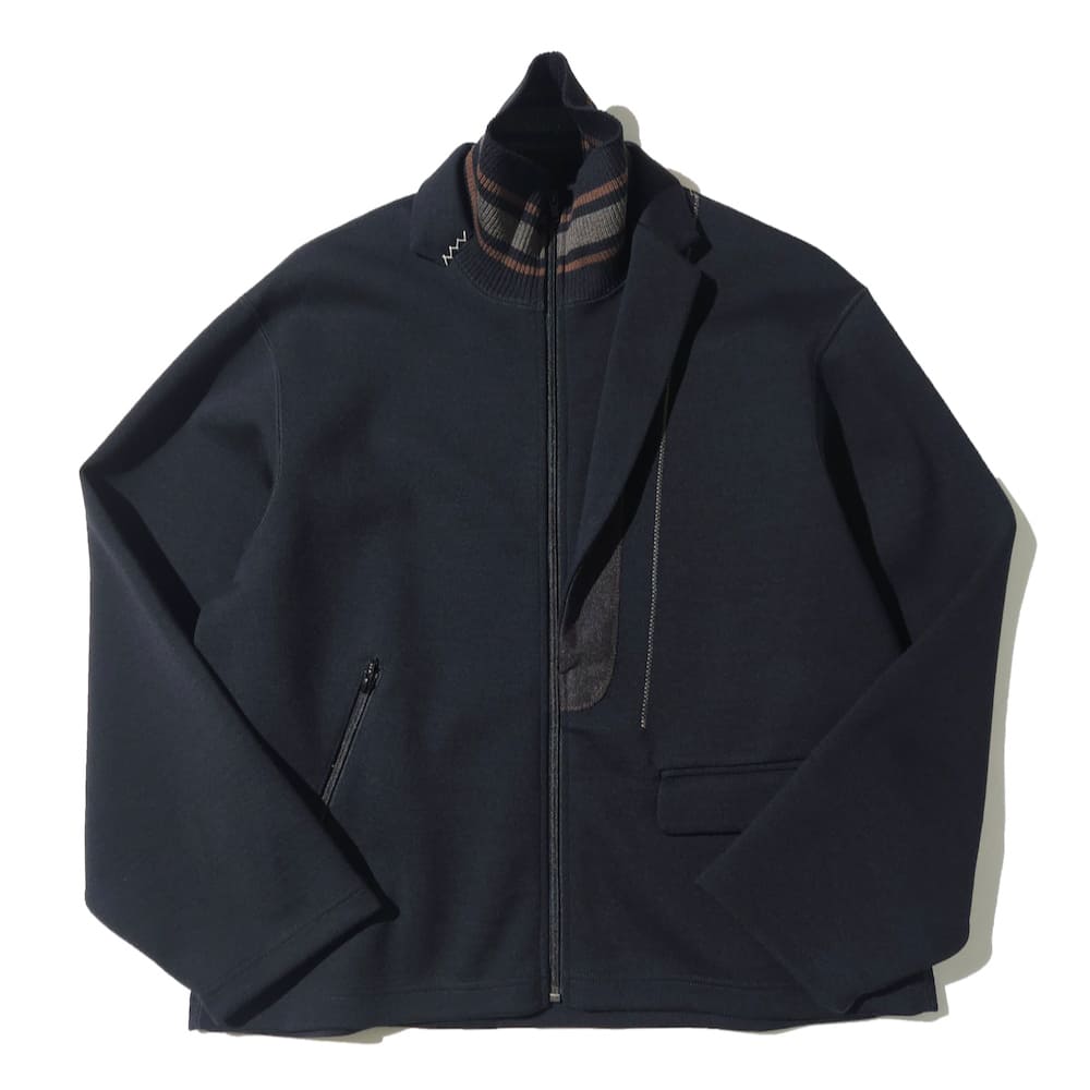 kolor(カラー) ウールポンチブルゾン