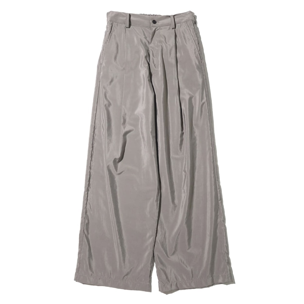 ssstein(シュタイン) SILK/NYLON WIDE EASY TROUSERS - COLDBECK