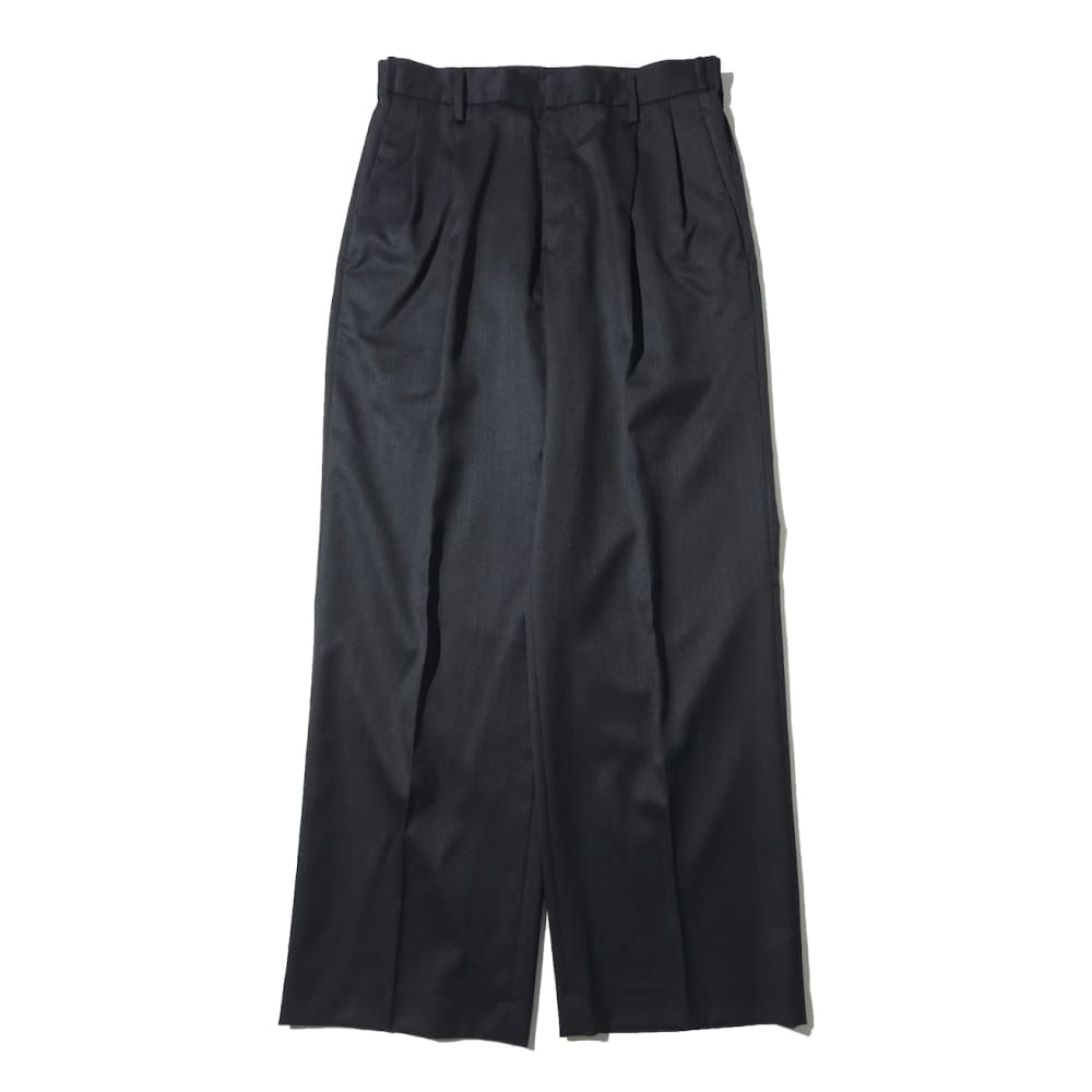 IRENISA(イレニサ) TWO TUCKS WIDE TROUSERS