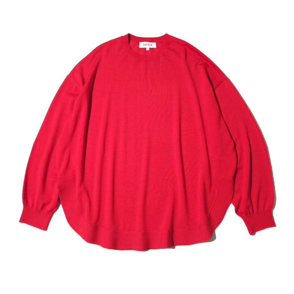 新品【ENFOLD エンフォルド】CIRCLE-HEM PULLOVER ENFOLD(エンフォルド)】 CIRCLE PULLOVER｜PARIGOT ONLINE
