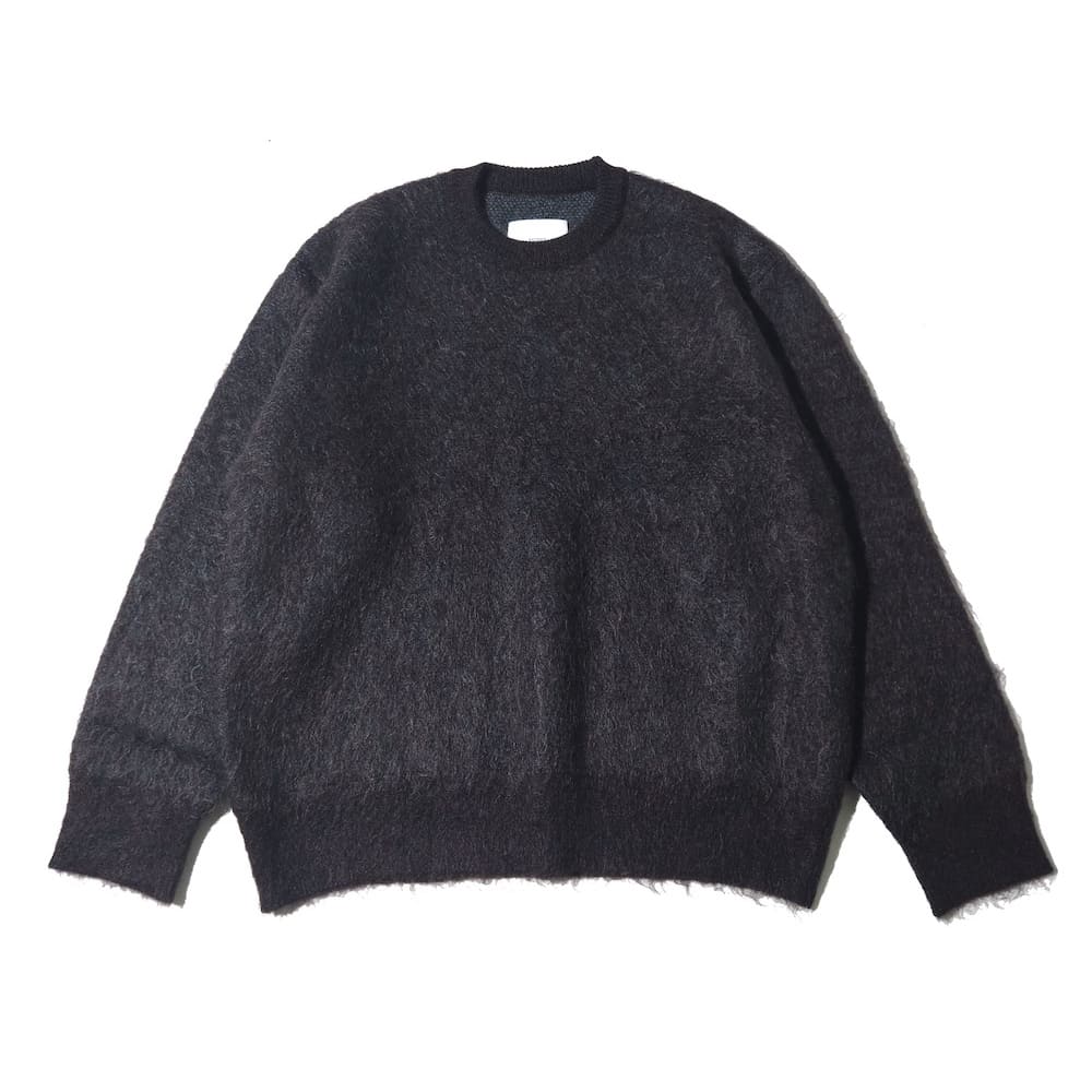 ssstein(シュタイン) KID MOHAIR MIX JACQUARD KNIT LS