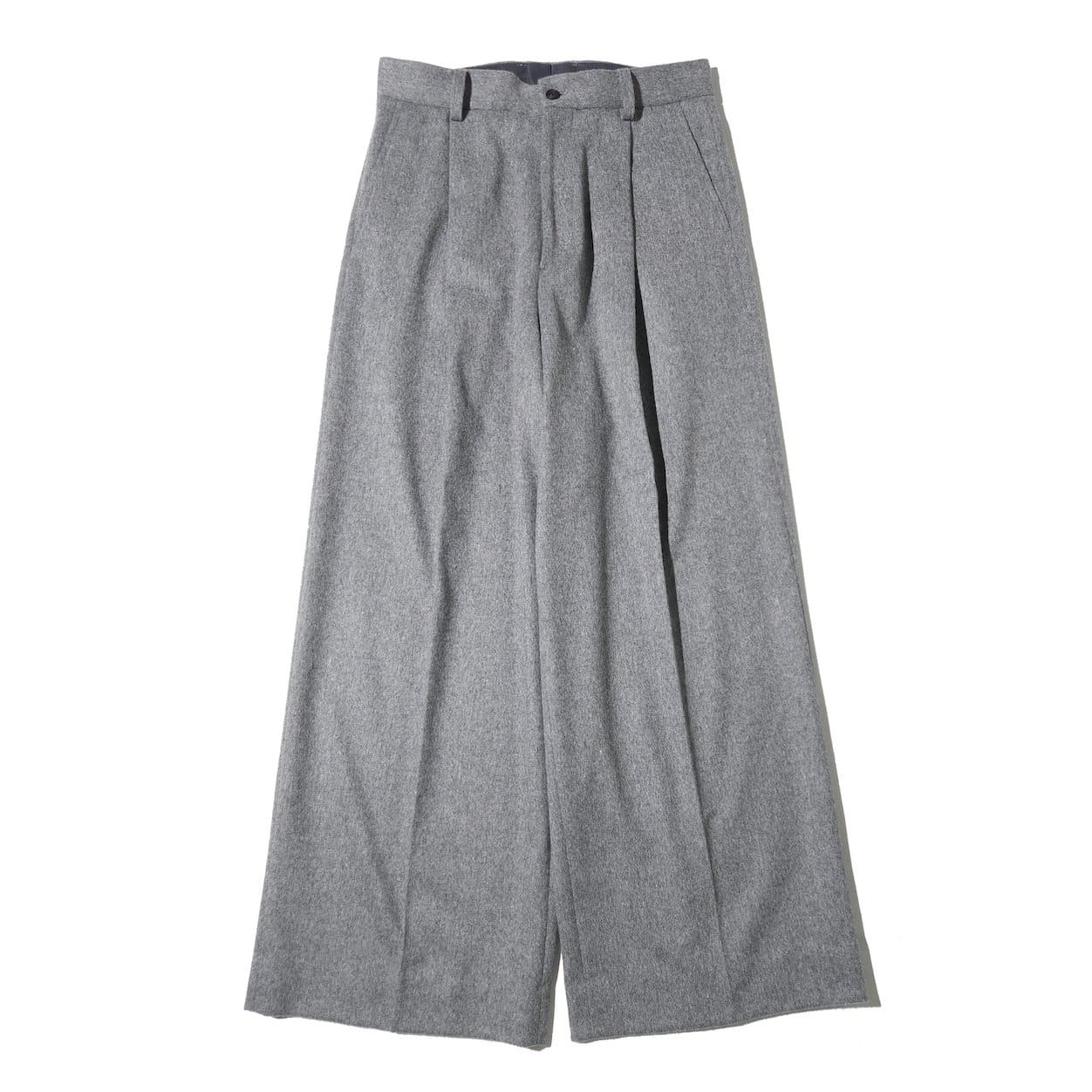 ssstein(シュタイン) W/CA BEAVER EXTRA WIDE TROUSERS