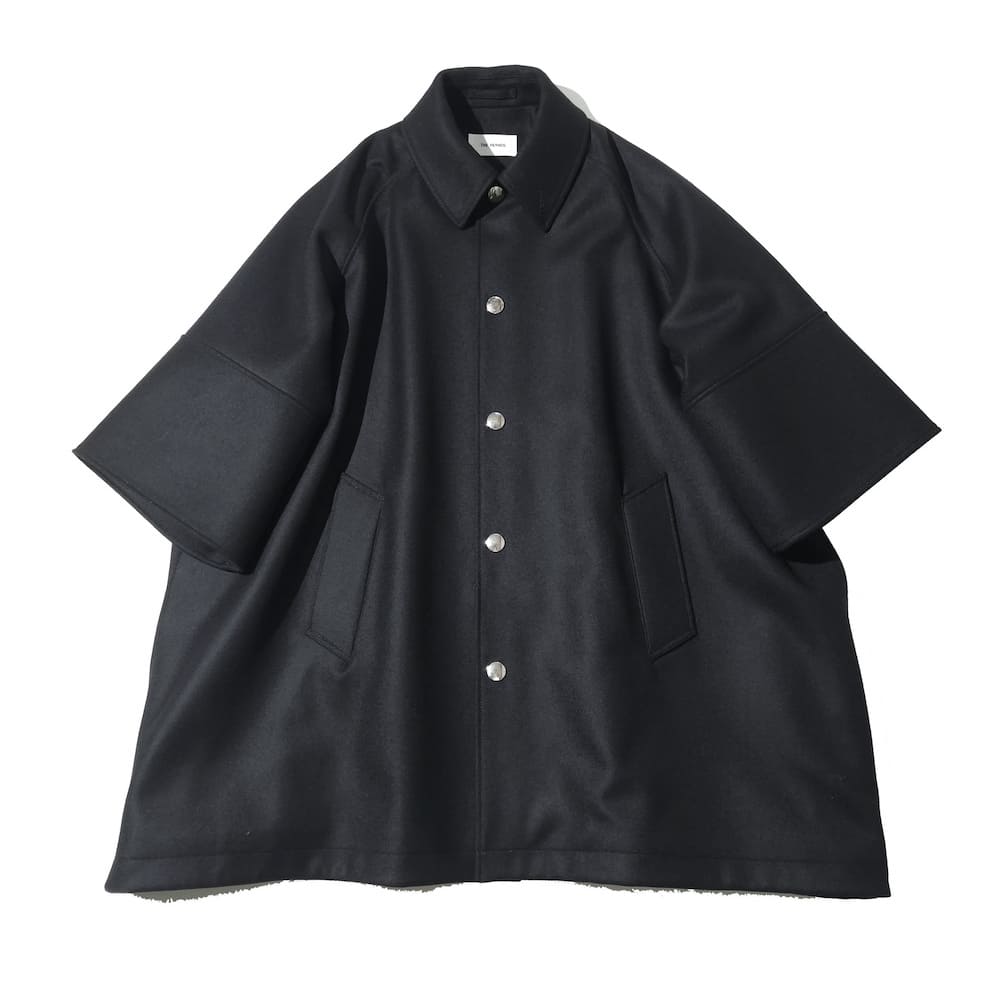 THE RERACS(ザリラクス) RERACS WIDE CUFFS BAL COLLAR COAT