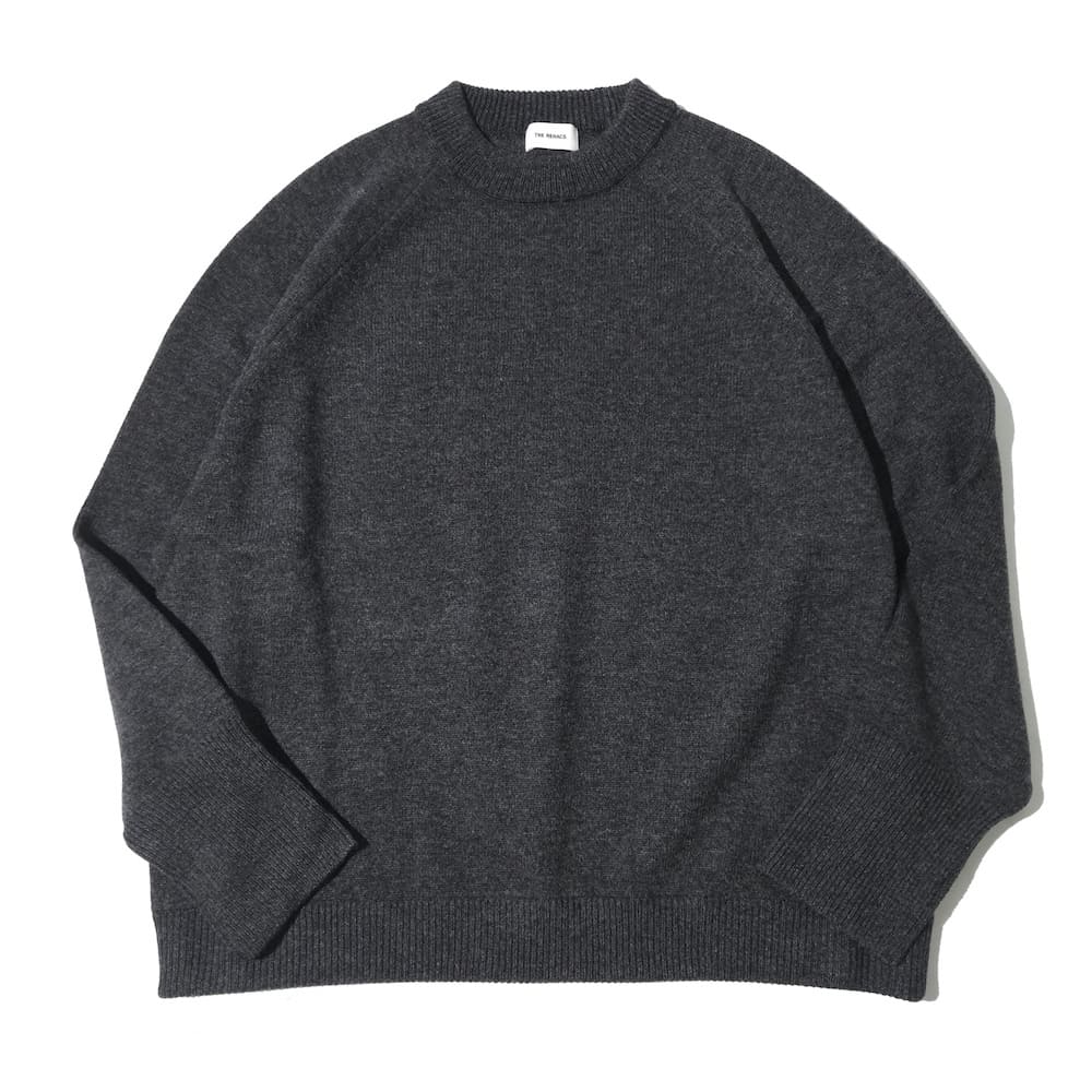 THE RERACS(ザリラクス) RERACS RAGLAN CREW NECK PULLOVER KNIT