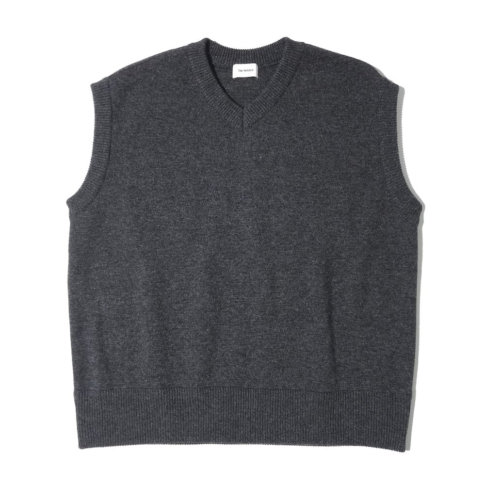 THE RERACS(ザリラクス) RERACS V NECK PULLOVER KNIT VEST