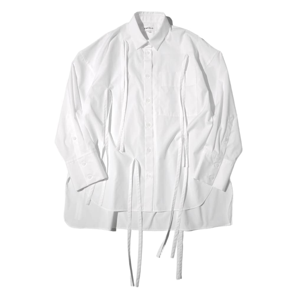 ENFOLD(エンフォルド) RIBBON SHIRT