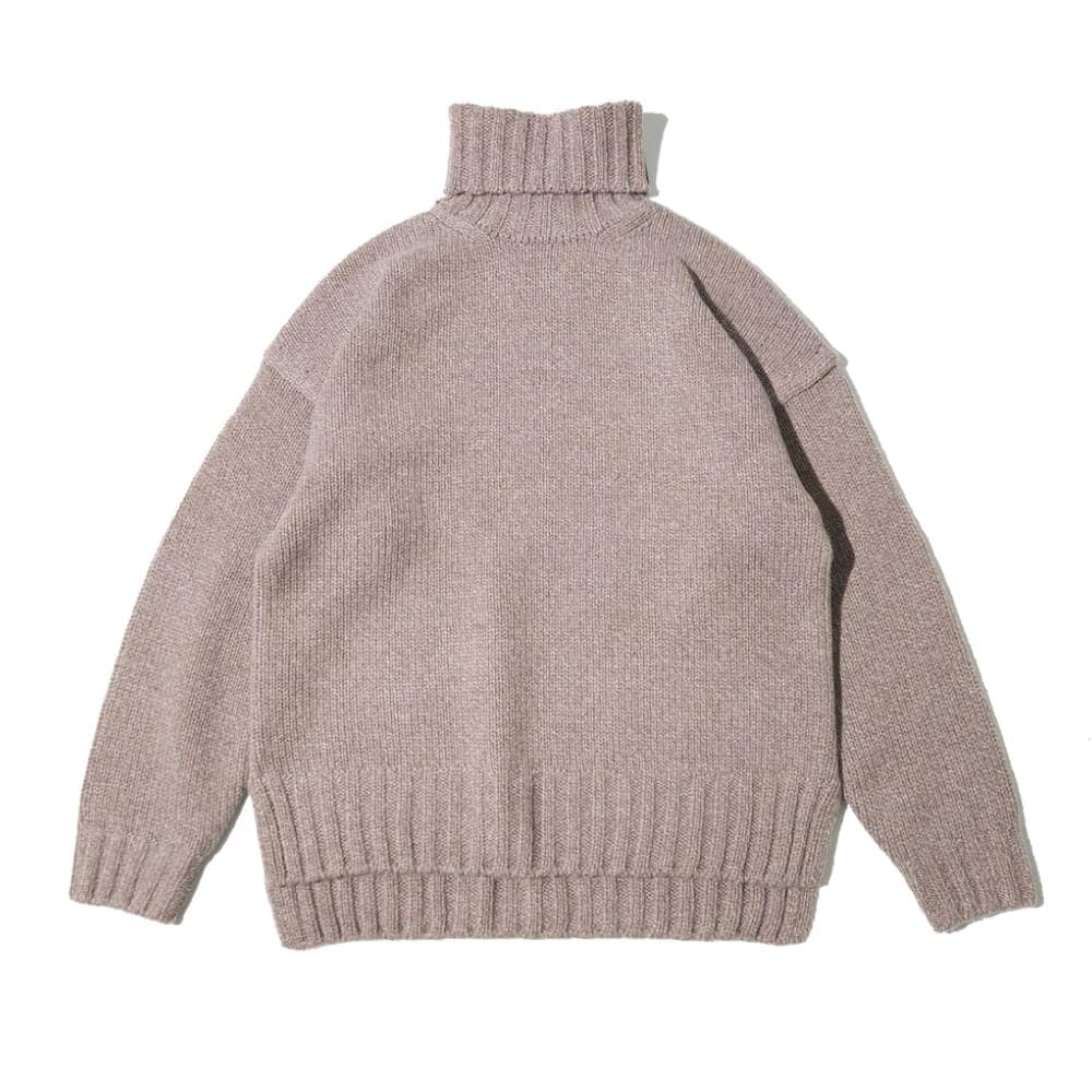 SLOANE(スローン) 3G ジーロンラム×カシミヤ ドロップショルダー