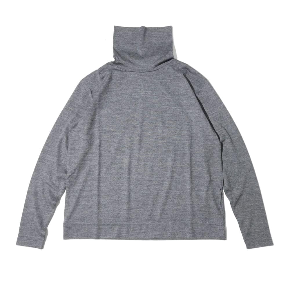 SLOANE(スローン) ウール天竺 ニットタートルネック長袖Tシャツ