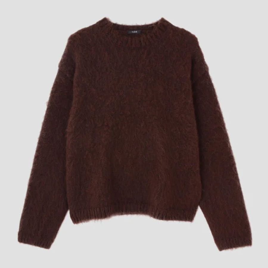 YLEVE(イレーヴ) MOHAIR NAPPING KNIT PULL OVER