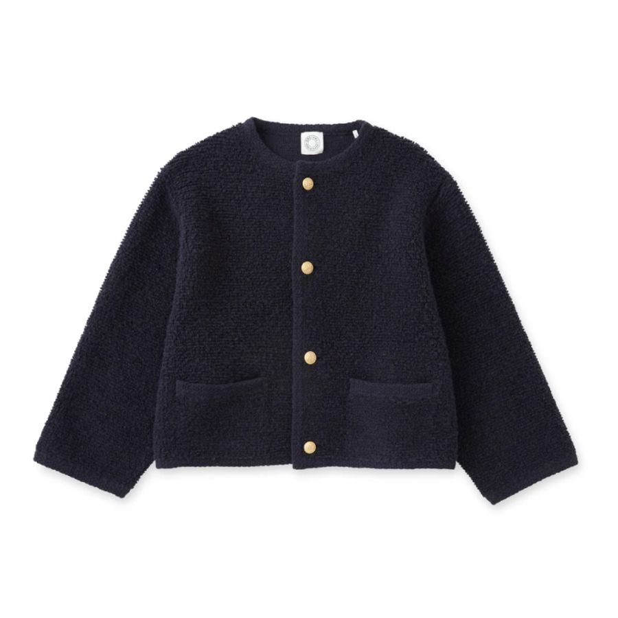 ORCIVAL(オーシバル) Pile Knit Boucle Cardigan