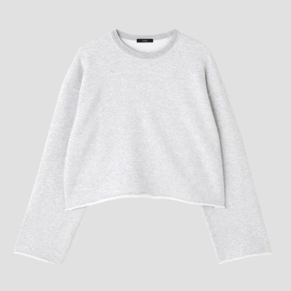 YLEVE(イレーヴ) HEAVY WEIGHT FLEECE BLEACH PULL OVER