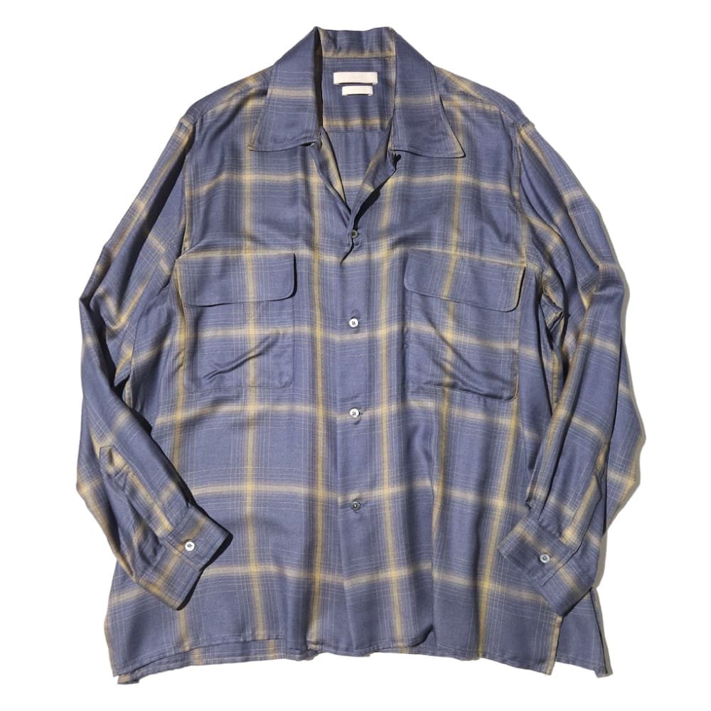 YOKE(ヨーク) Ombre Plaid Wpocket Shirt