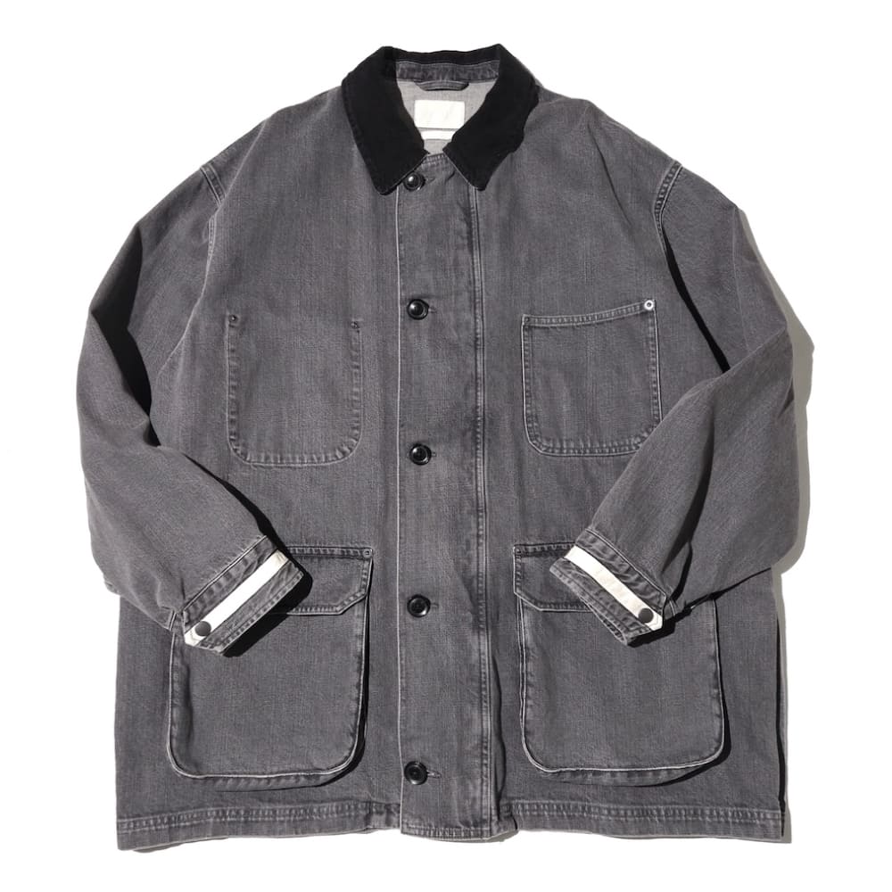 YOKE(ヨーク) Vintaged Denim Coverall Half Coat