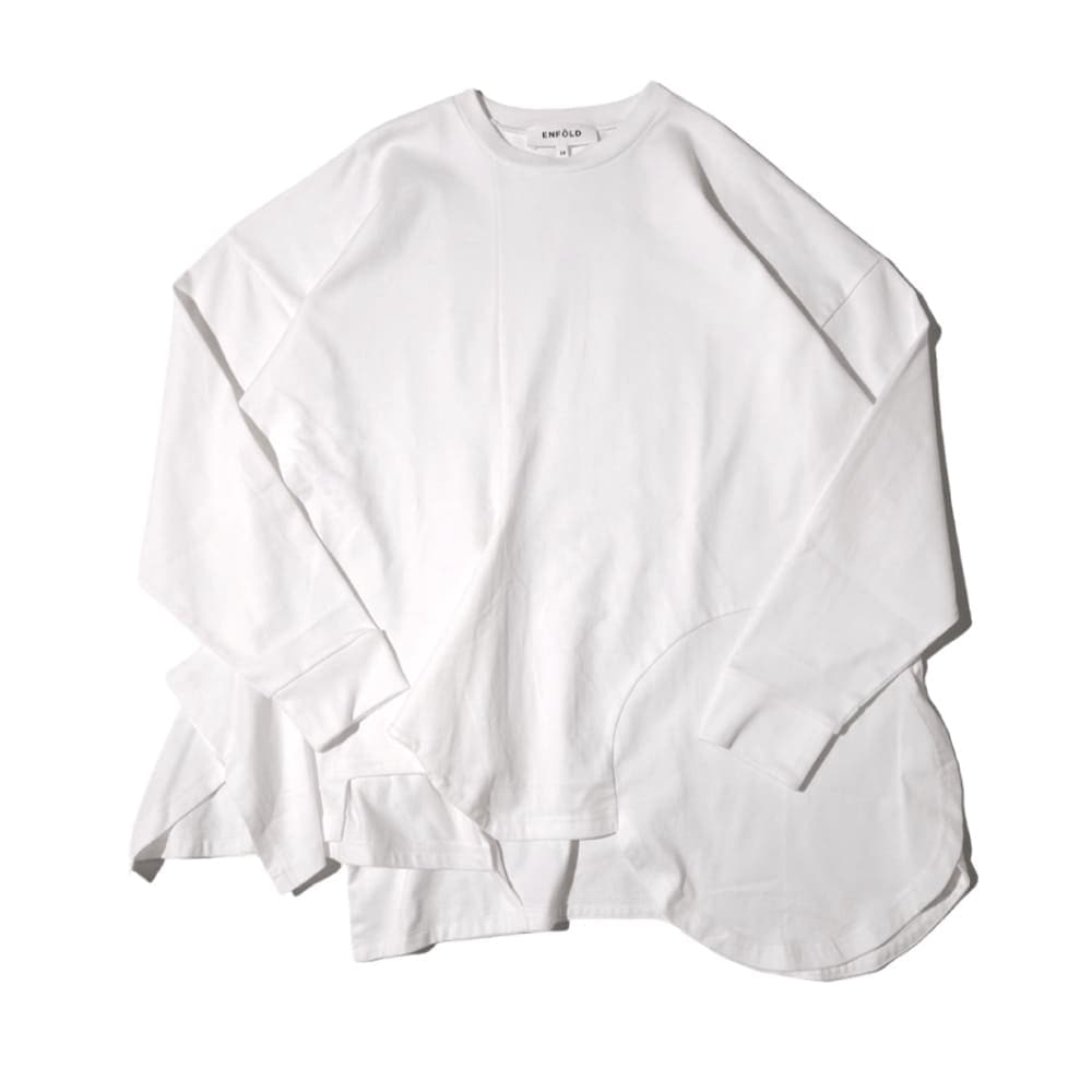 ENFOLD(エンフォルド) PLATE LONG-SLEEVE T-SHIRT - COLDBECK ONLINE