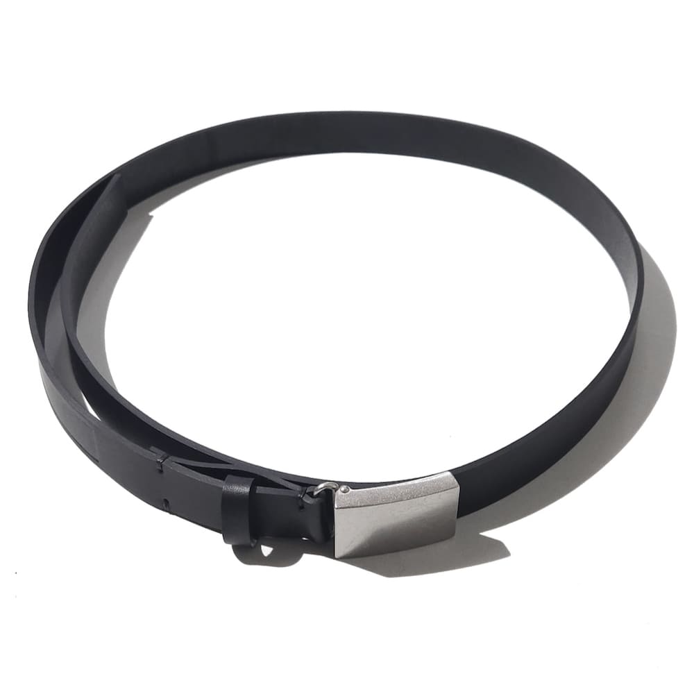 ssstein(シュタイン) LEATHER BELT PLAIN BUCKLE