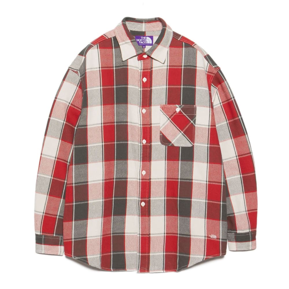 THE NORTH FACE PURPLE LABEL(ザノースフェイスパープルレーベル) Flannel Plaid Field Shirt