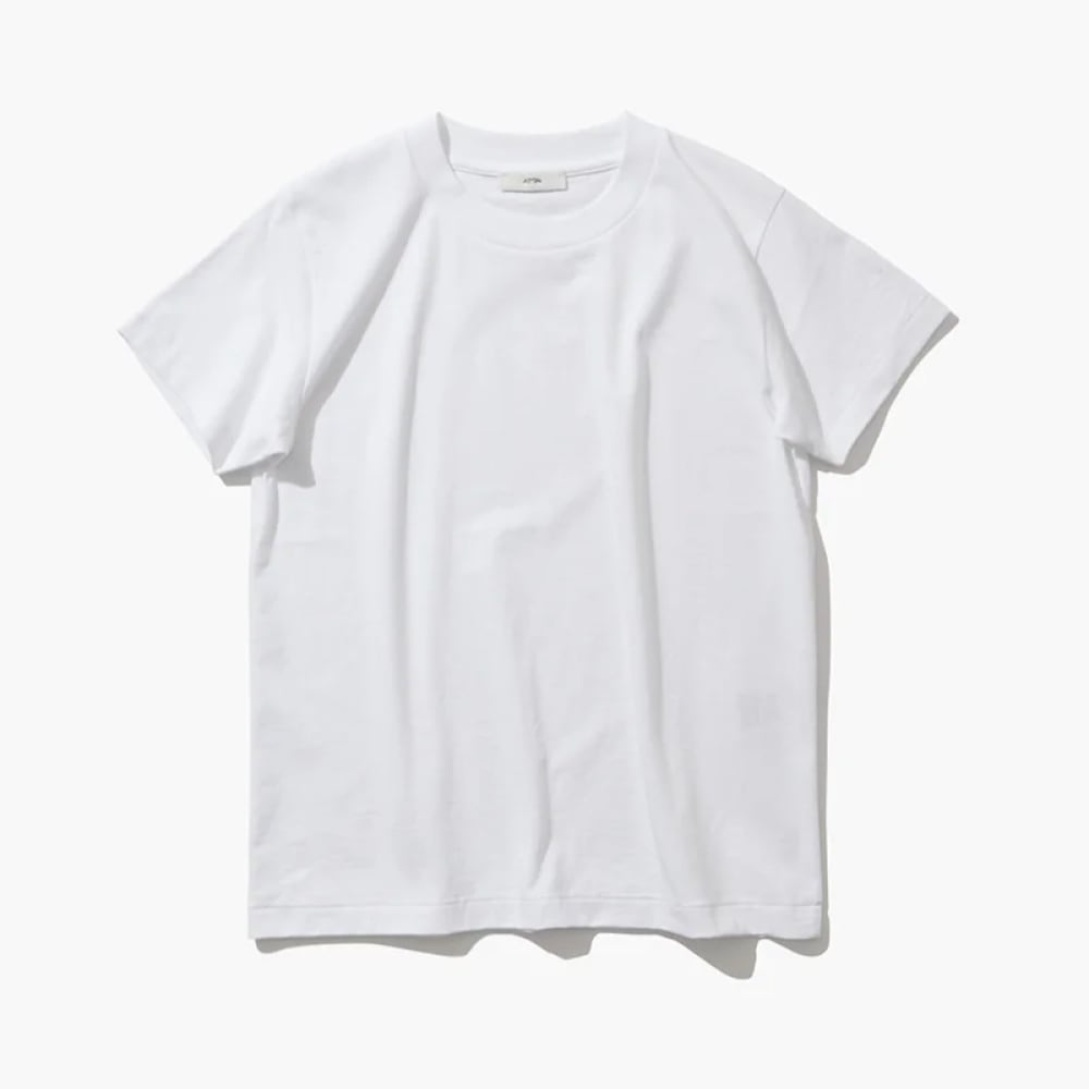 ATON(エイトン) DRY COTTON JERSEY STANDARD T-SHIRT
