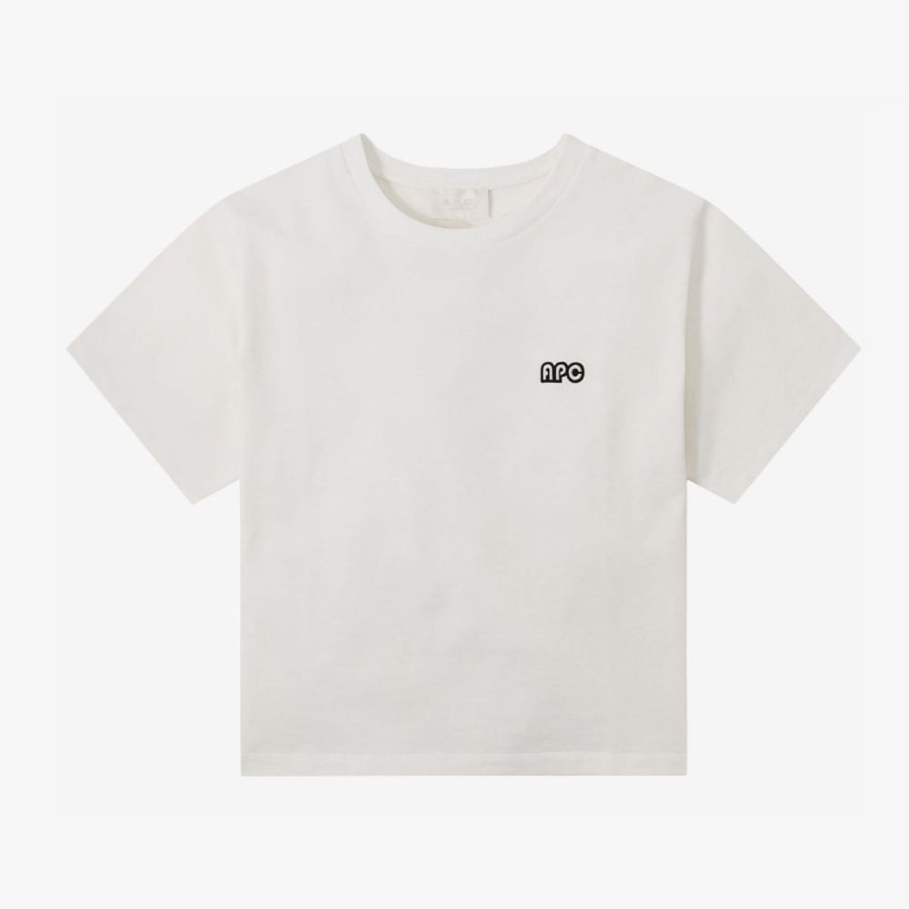 A.P.C.(アーペーセー) 406 ロゴパッチ付Tシャツ