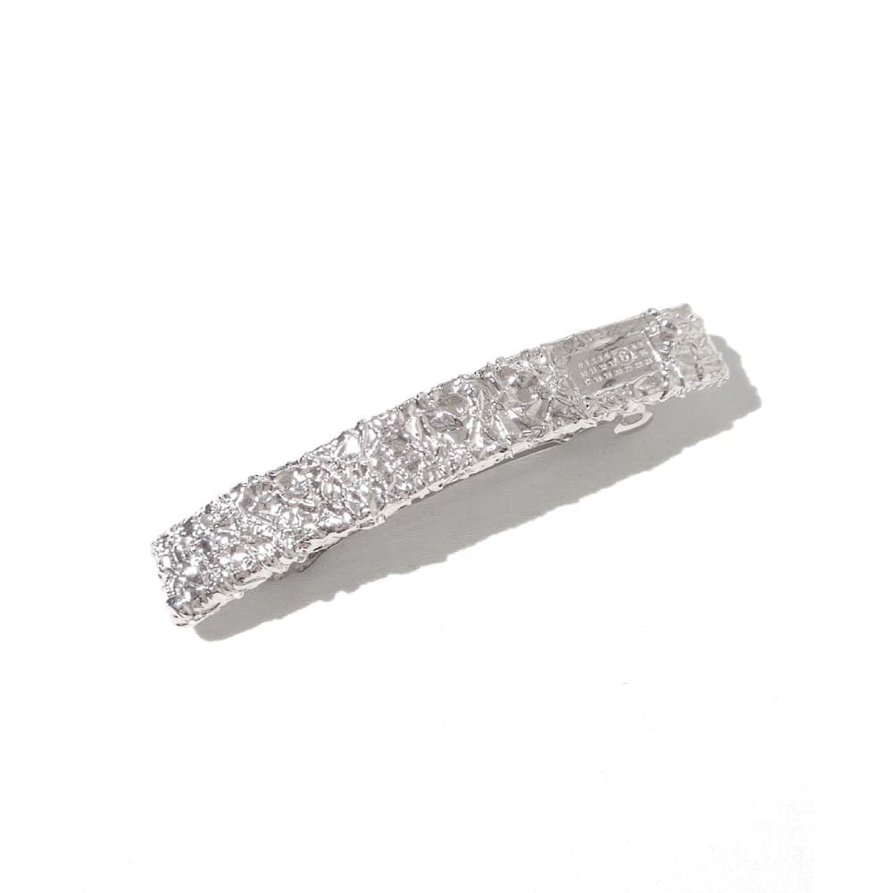 MM6 Maison Margiela(エムエムシックスメゾンマルジェラ) シルバーフォイル ヘアクリップ
